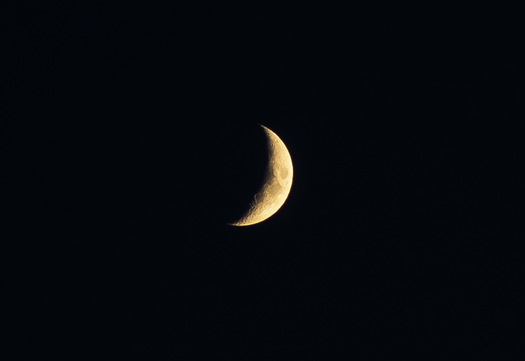 The Crescent Moon - 28 x 36 - 2015